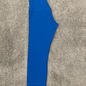 LULULEMON High-Rise Pant 21" Blue Size 8